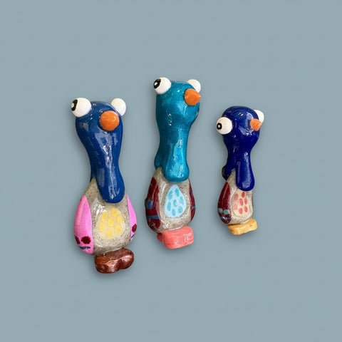 Blue Pigeon Magnet
