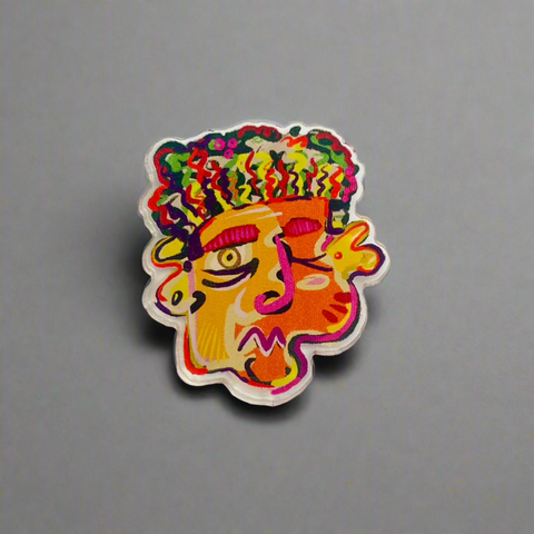 Acrylic Pin (Face)