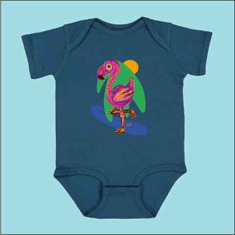Flamingo Baby Onesie