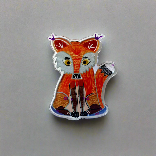 Acrylic Pin (Fox)