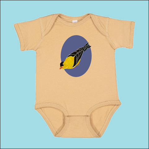 Goldfinch Baby Onesie