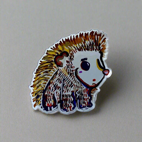 Acrylic Pin (Hedgehog)