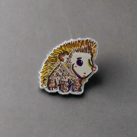 Acrylic Pin (Hedgehog)