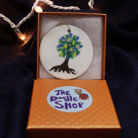 "Pear Tree." Ornament