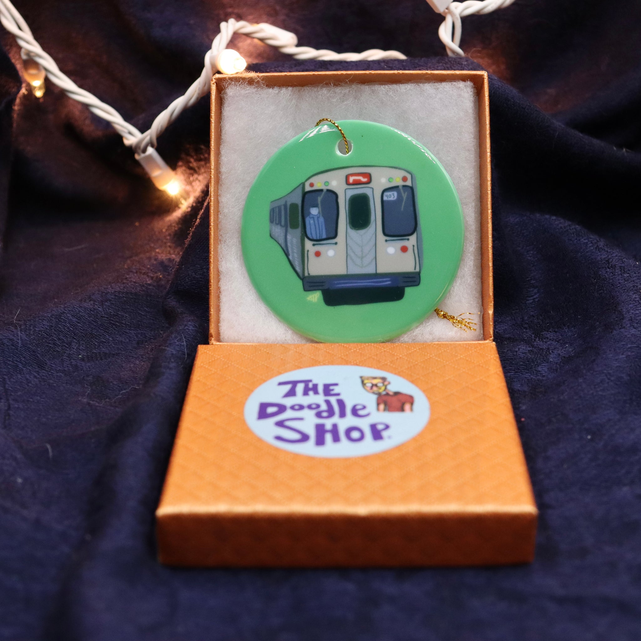 "El Train." Ornament