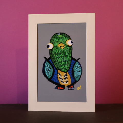 Pigeon Greeting Card