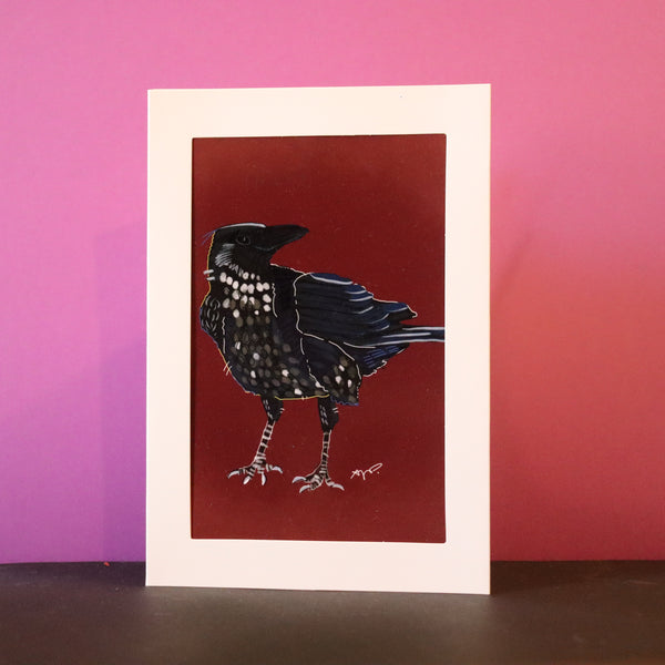 Raven Greeting Card