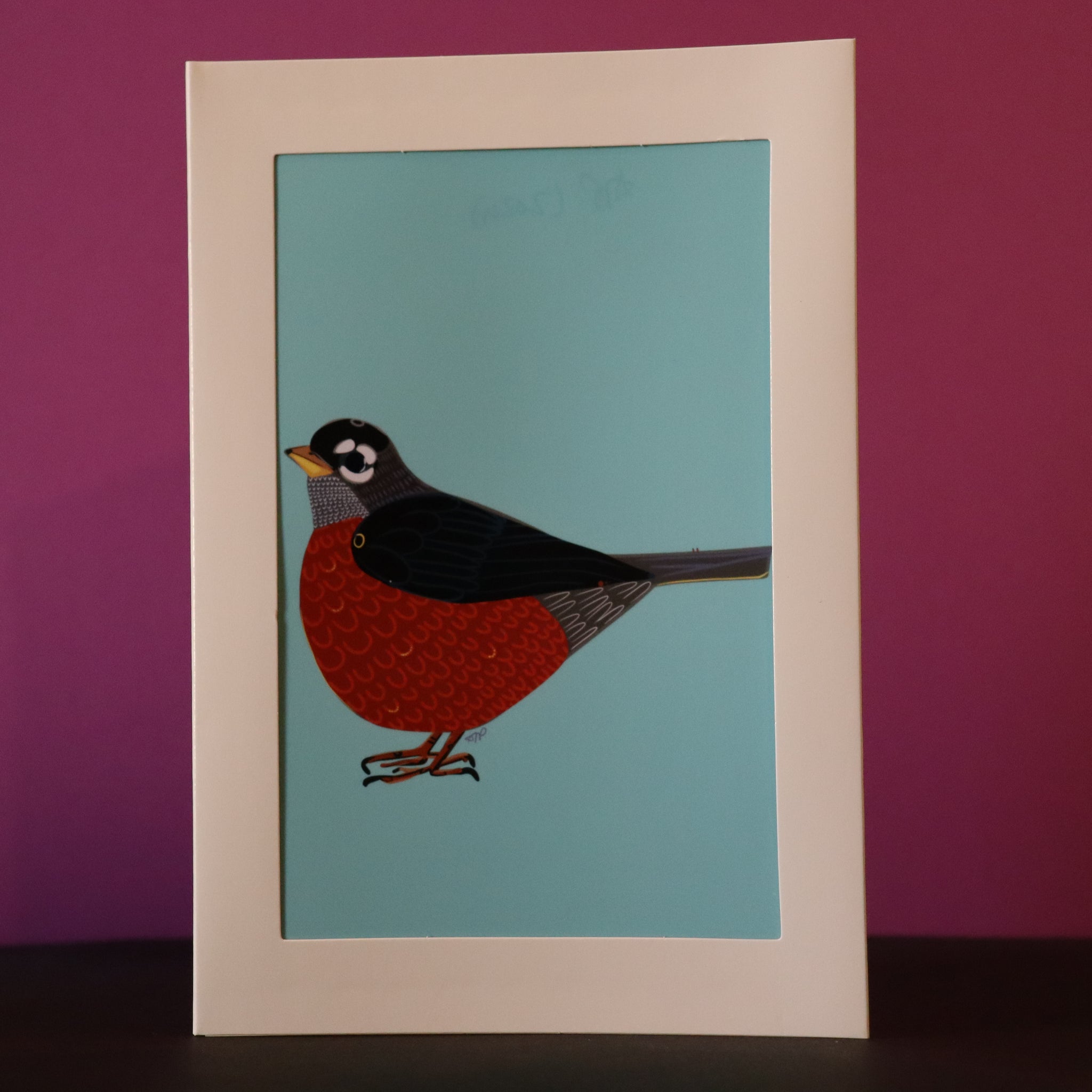 Robin Greeting Card