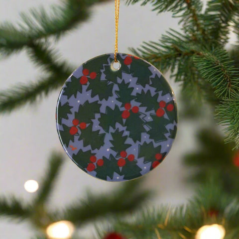 "Holly." Ornament