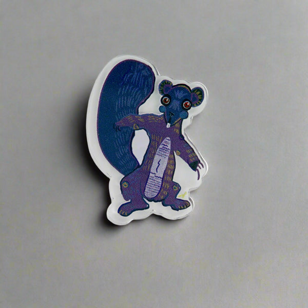 Acrylic Pin (Squirrel)