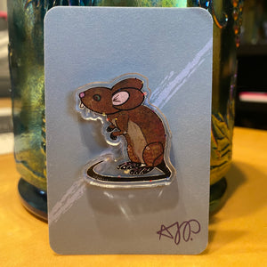 Acrylic Pin (Mouse)