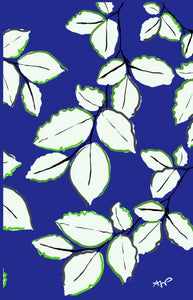 Ivy- Blue Greeting Card