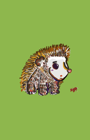 Hedgehog Greeting Card