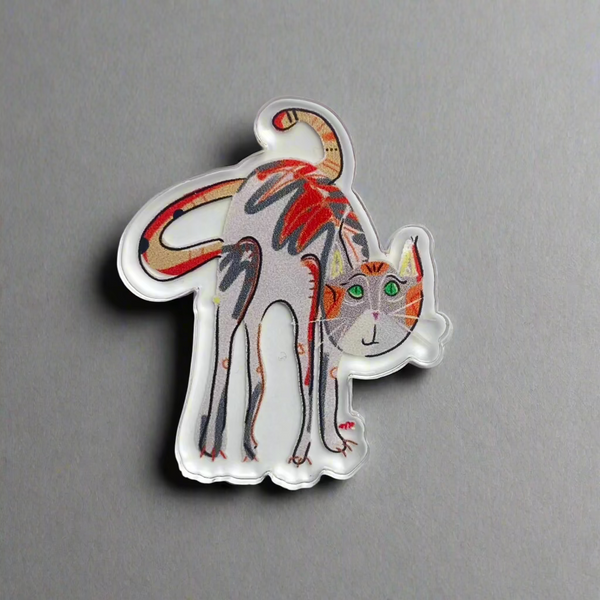 Acrylic Pin (Calico)