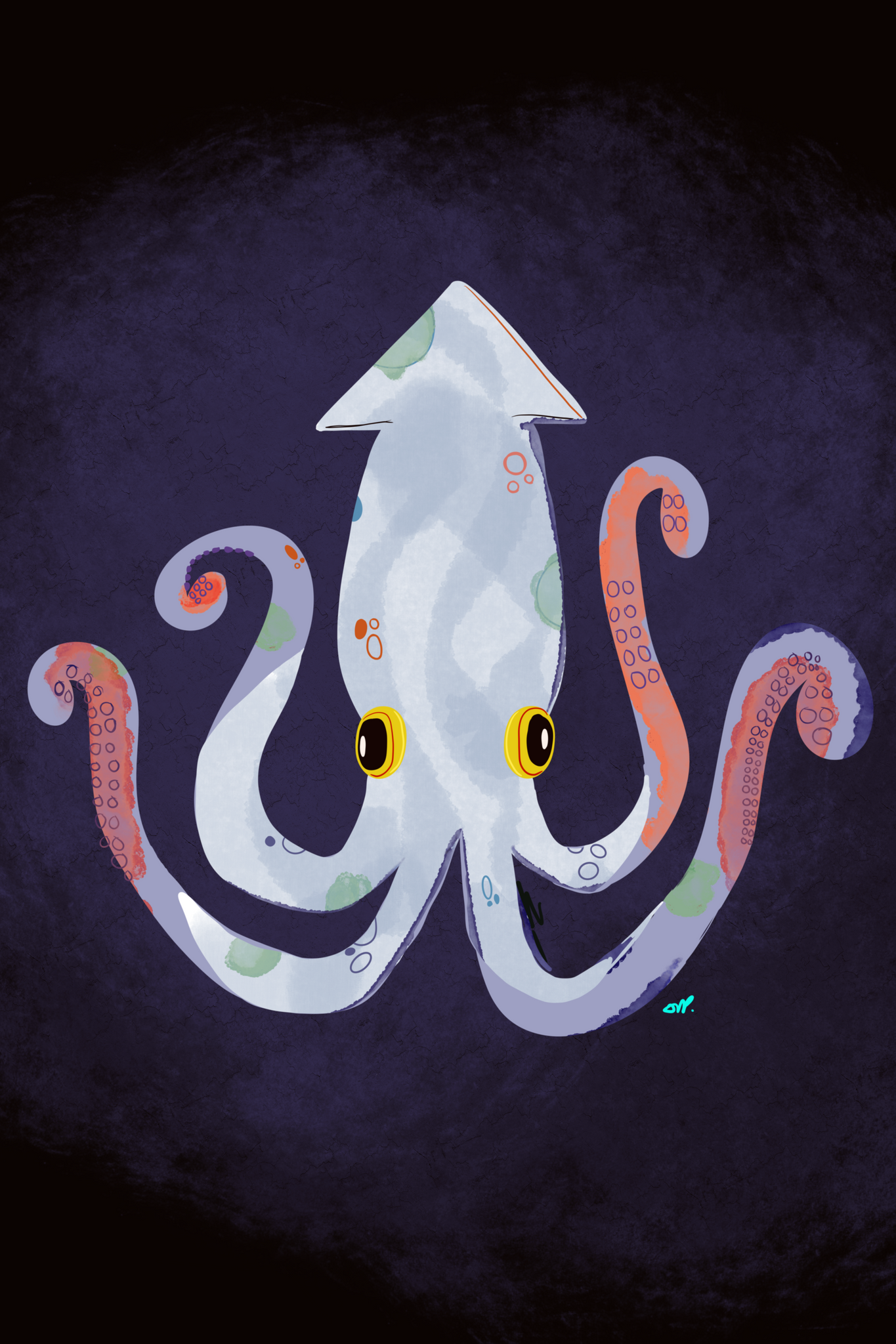 Kraken Greeting Card