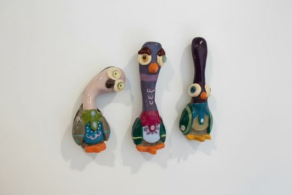 Purple Pigeon Magnet