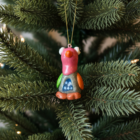 Pendant Style Hand Sculpted Ornament