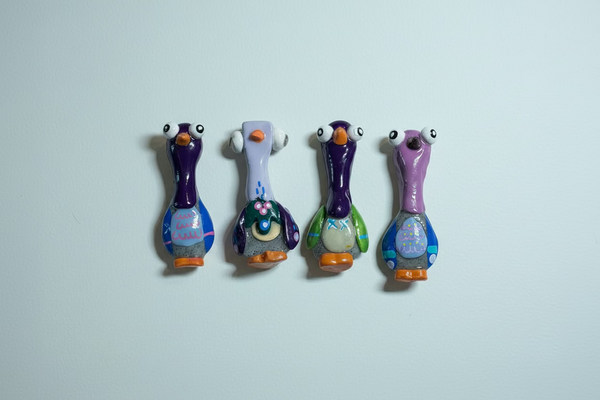 Purple Pigeon Magnet