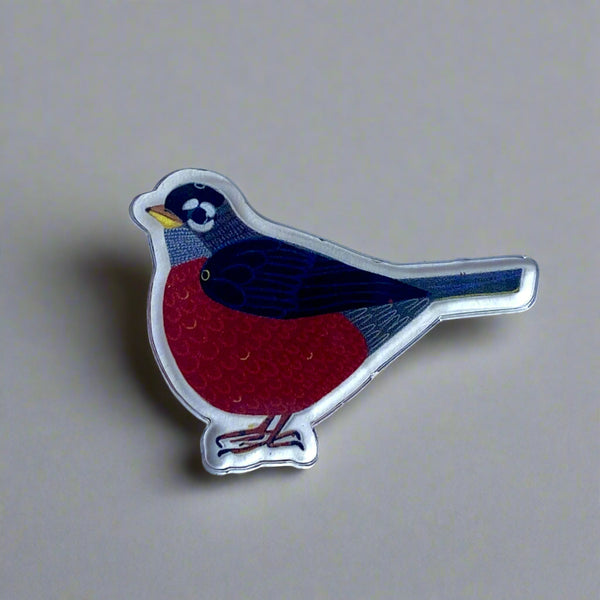 Acrylic Pin (Robin)