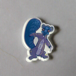 Acrylic Pin (Squirrel)