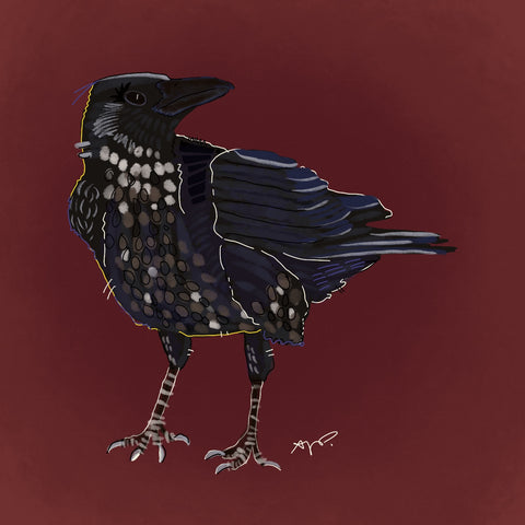 "Raven." Ornament